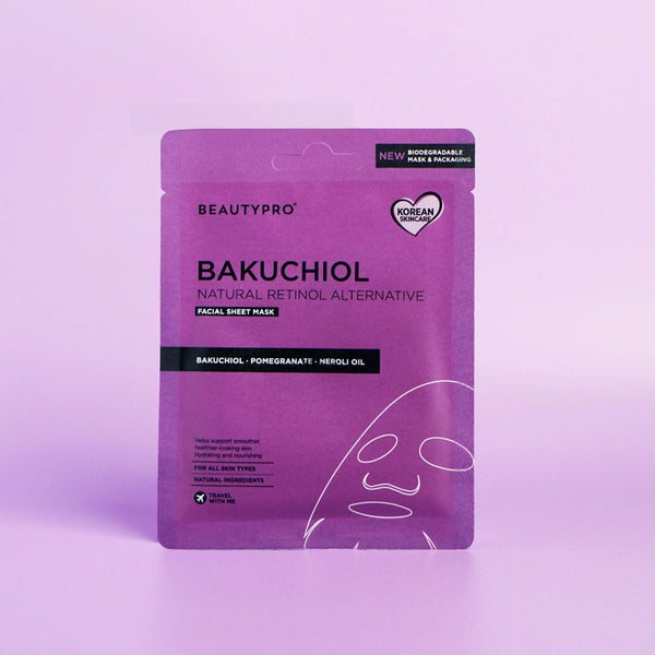BEAUTYPRO 100% Compostable Sheet Face Mask - Bakuchiol