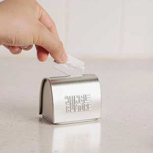 Jungle Culture Safety Razor Disposal Tin