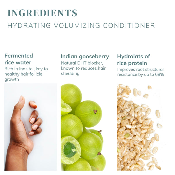 Abyssian Rice Water Conditioner for Hair Growth & Volume