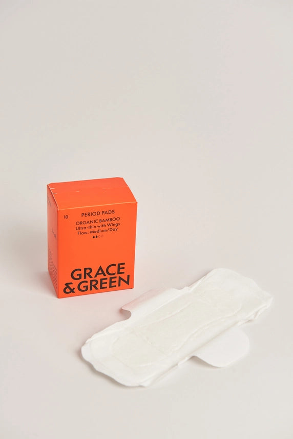 Grace & Green Organic Bamboo Period Pads