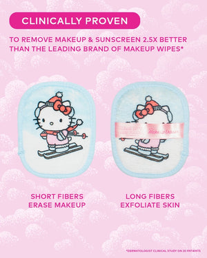 MakeUp Eraser Original Makeup Eraser 7 Day Set - Hello Kitty & Friends Ski Vacation © Sanrio