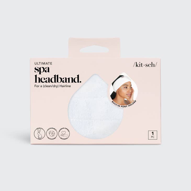 Kitsch Spa Headband - White