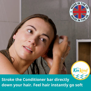 KinKind Anti Dandruff Conditioner Bar 50g - for Flaky Scalp