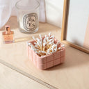 Block Design Handmade Eco Friendly Jesmonite Tile Square Pot