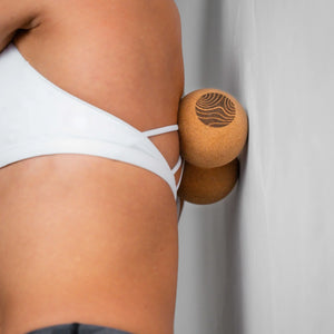 Movewell 100% Cork Peanut Self Massage Tool