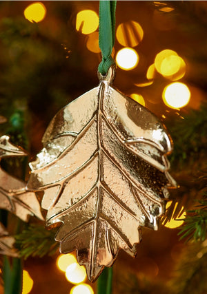 Namaste Botanical Leaf Christmas Tree Decoration - x8 Pack