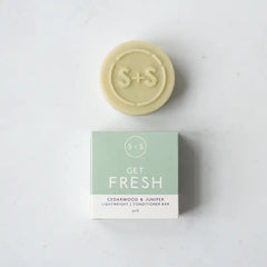 Salt + Steam Get Fresh Conditioner Bar 50g - For fine Hair