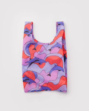 BAGGU MEMBERSHIP - FREE Reusable Packable Recycled Bag - Baby - Dolphins