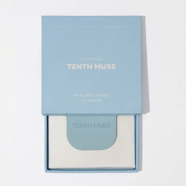 TENTH MUSE Solid Perfume Refillable Metal Vessel