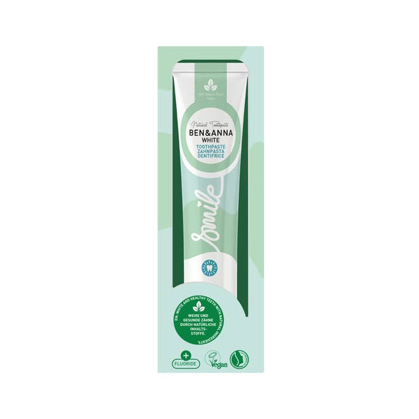 Ben & Anna Toothpaste Tube 75ml with Fluoride - Peppermint