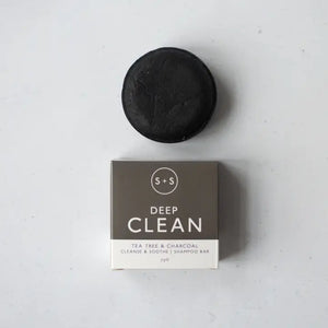 Salt + Steam Deep Clean Shampoo Bar 75g - For Dry Scalp