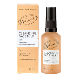 UpCircle Cleansing Face Milk with Oat Powder + Aloe Vera