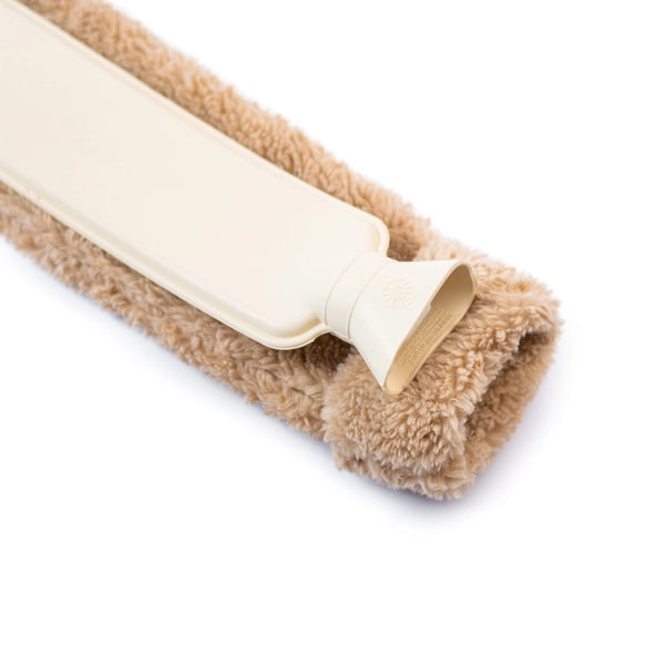 CosyPanda Natural Rubber Long Hot Water Bottle - Recycled Ocean Plastic Teddy
