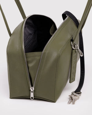 BAGGU Bowler Bag - Recycled Leather
