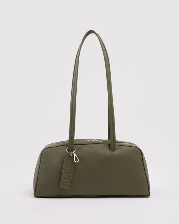 BAGGU Bowler Bag - Recycled Leather