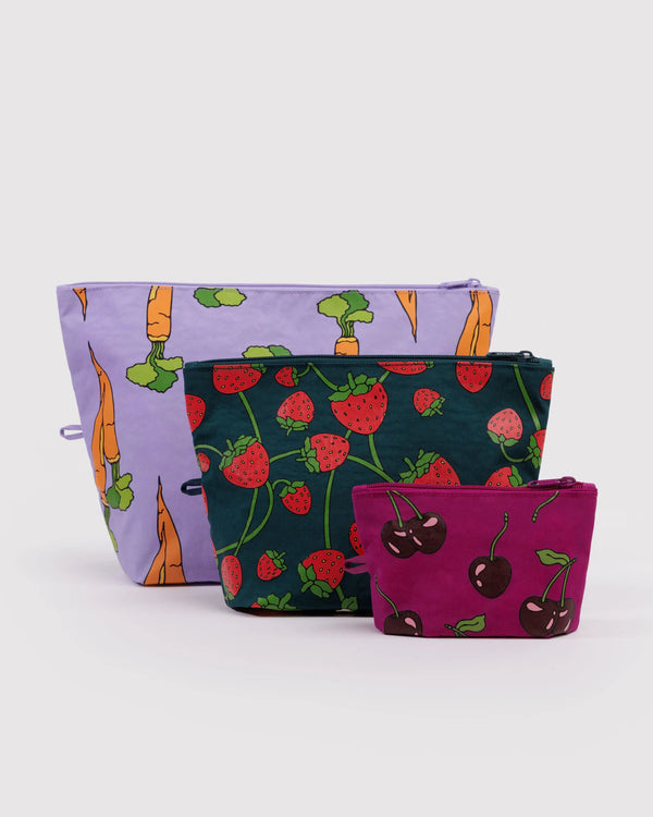 BAGGU Go Pouch Set - Recycled