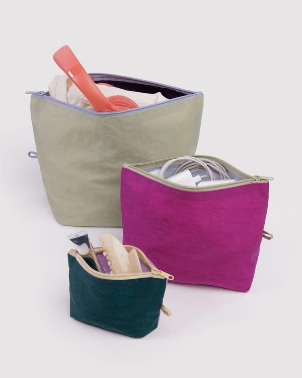BAGGU Go Pouch Set - Recycled