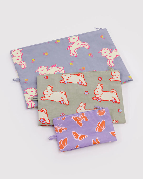 BAGGU Go Pouch Set - Recycled