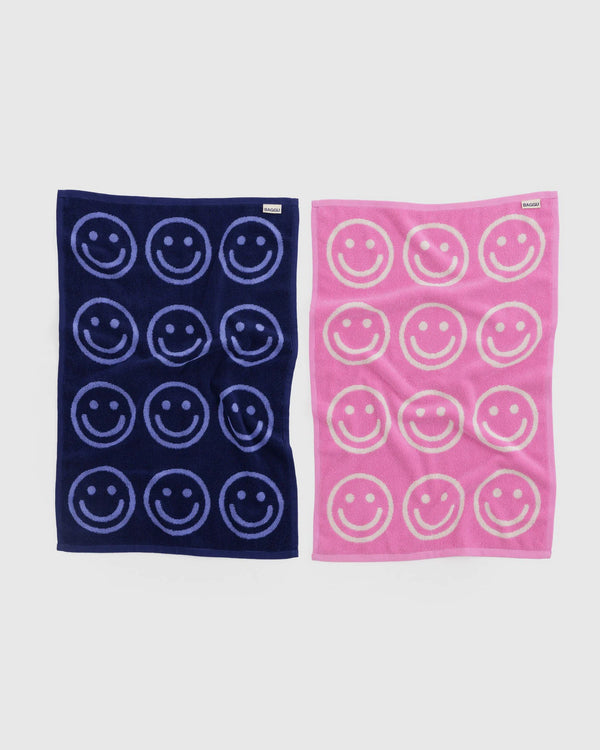 BAGGU Organic Cotton Hand Towel x2 Pack