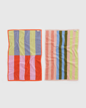BAGGU Organic Cotton Hand Towel x2 Pack