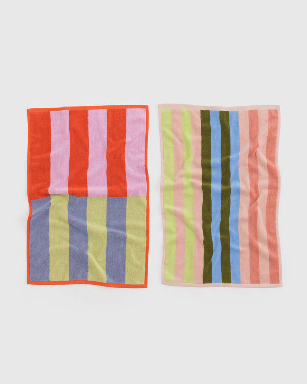 BAGGU Organic Cotton Hand Towel x2 Pack