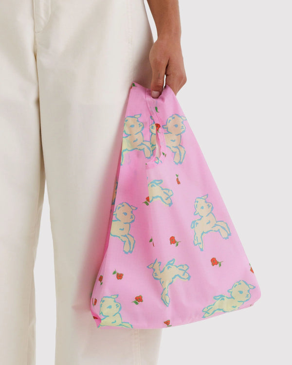 BAGGU MEMBERSHIP - FREE Reusable Packable Recycled Bag - Baby - Lambs