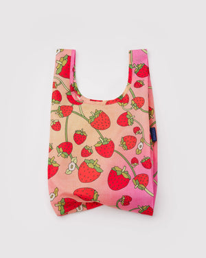 BAGGU MEMBERSHIP - FREE Reusable Packable Recycled Bag - Baby - Strawberry Blossom