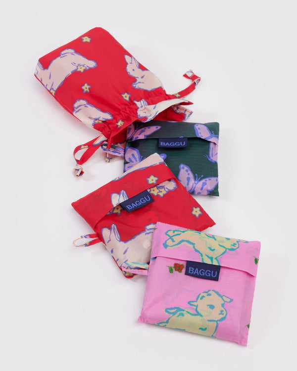 BAGGU Reusable Recycled Bags - x3 Pack