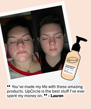 UpCircle Cleansing Face Milk with Oat Powder + Aloe Vera