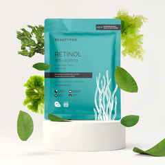 BEAUTYPRO 100% Compostable Sheet Face Mask - Retinol Anti-Ageing Sheet Mask