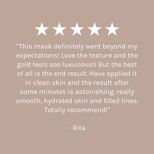 Evolve Beauty Bio-Retinol Gold Mask