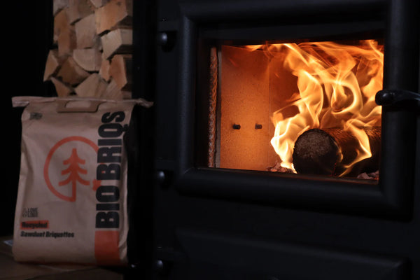 Love Logs Bio Briqs British Sawdust Heat Logs