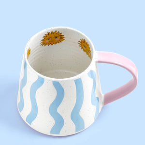 Eleanor Bowmer Blue Wave Mug