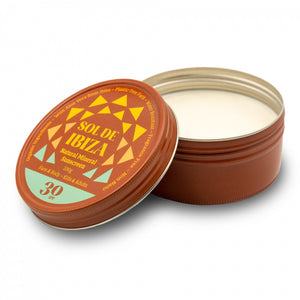 Sol De Ibiza Vegan Plastic Free Natural Sun Cream SPF30
