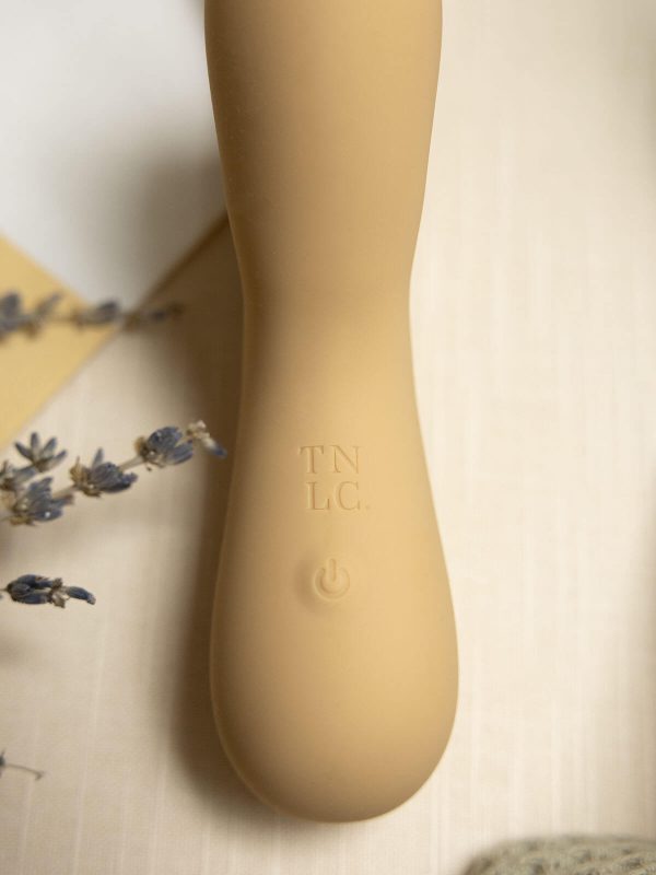 The Natural Love Company Camphor Vibrating Shaft & Clitoral Sucker - Recycled Ocean Plastic