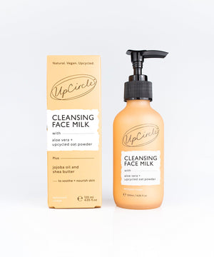 UpCircle Cleansing Face Milk with Oat Powder + Aloe Vera