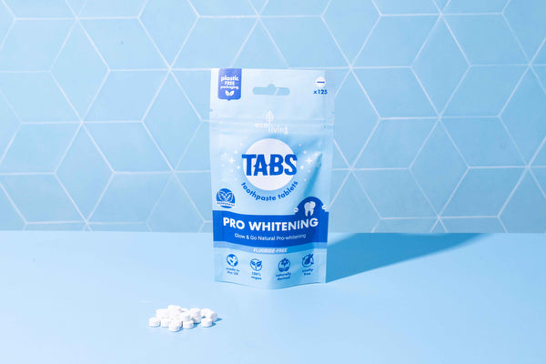 Eco Living Pro Whitening Toothpaste Tablets with Fluoride - x125 Tablets