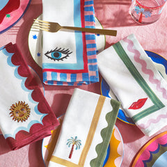 Eleanor Bowmer 100% Cotton Napkins - x4 Pack