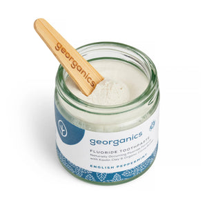 Georganics Plastic Free & Organic Toothpaste 60ml - Fluoride