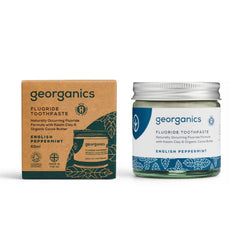Georganics Plastic Free & Organic Toothpaste 60ml - Fluoride
