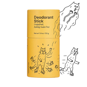 Meow Meow Tweet Vegan Deodorant Stick - Baking Soda Free