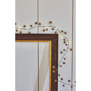 Gold Star Lead Wire Christmas Lights - 1m