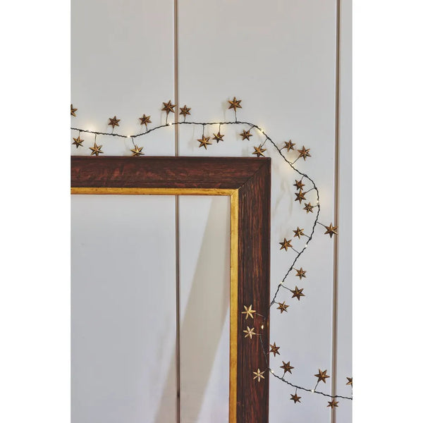 Gold Star Lead Wire Christmas Lights - 1m