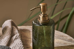 Nkuku Ilcoso Recycled Glass Soap Dispenser - 450ml