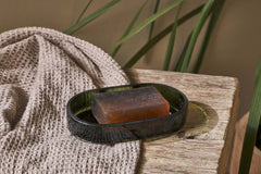 Nkuku Ilcoso Recycled Glass Soap Dish