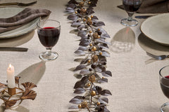 Nkuku Ishana Christmas Garland - Antique Brass