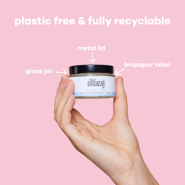 The Natural Deodorant Co Deodorant Cream - Clean