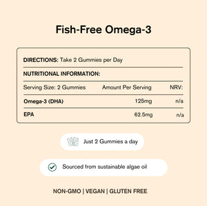 Vegums Vegan Vitamins - Fish-Free Omega-3
