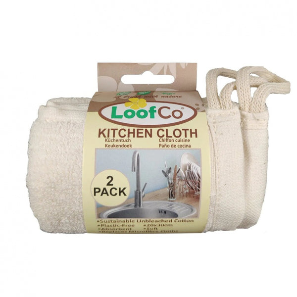 LoofCo Kitchen Cleaning Cloth - x2 Pack