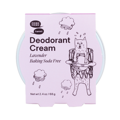 Meow Meow Tweet Vegan Deodorant Cream - Baking Soda Free